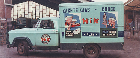 MIK oude melkwagen
